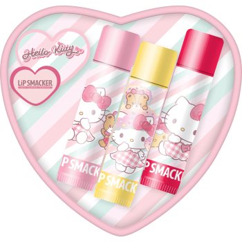 Lip Smacker Hello Kitty & Friends set îngrijire buze in forma de inima